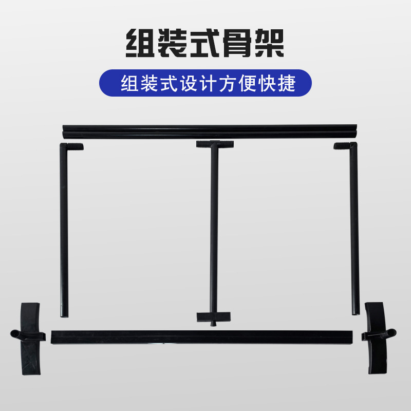 匹克球挡板镀锌钢管牛津布可印logo组装室内球场围栏乒乓球围挡|undefined