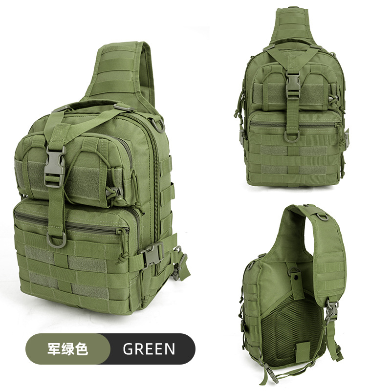 봄여름 아미그린 (원숄더 크로스 트렌디 체스트백)