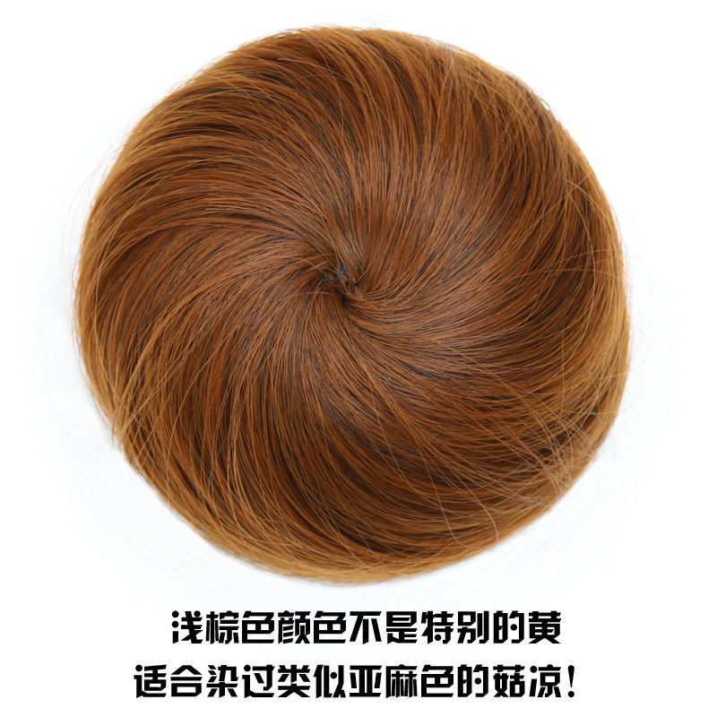 Moño postizo, postizo de moño, moño, moño de cabello lacio, venta directa de fábrica en stock, peinado de moño.
