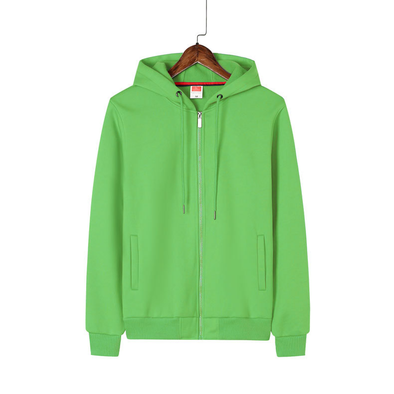 Sudadera con capucha y cremallera de lana de cordero, con logotipo bordado personalizado, uniforme para actividades de trabajo en equipo, uniforme para clases, camisa para actividades, hecha a medida.