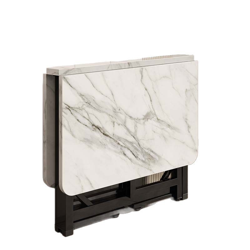 Mesa plegable rectangular para comedor, ideal para espacios pequeños y uso portátil