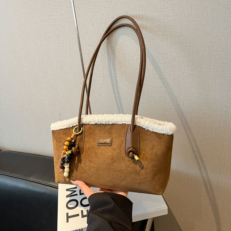 Corea del Sur mochila de seda esmerizada bolsas inferiores de mujer otoño invierno 2025 nuevo retro de hombro bolsas de mano de viaje