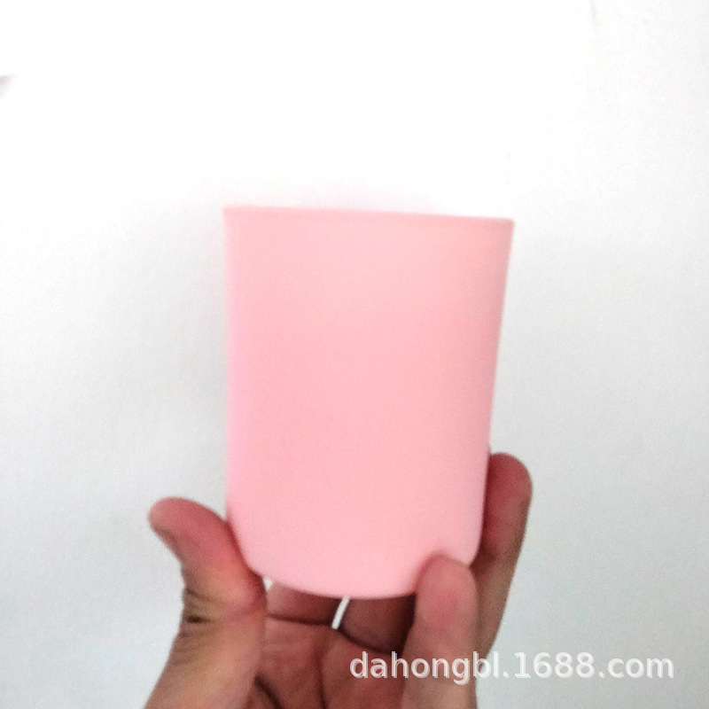 Botella de vidrio de vela 200ml315ml430ml botella de vidrio de color botella vacía botella de deseo en stock puede imprimir registro