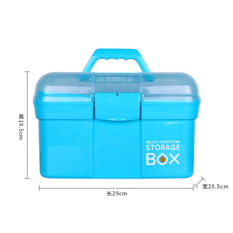 Gran capacidad manicura Caja de Herramientas portátil fototerapia lámpara manicura caja de almacenamiento de doble capa rejilla salón de uñas especial