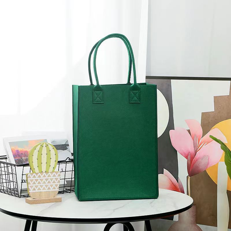 진한 녹색, 대형 사이즈 40*30*15cm, 거울 표면에 패턴 없음