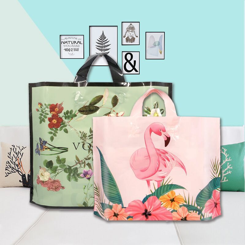 Thickened Satchel Pocket Packaging Bag Plastic Bag Literary Gift Bag Shopping Bag Clothing Store Cheongsam Clothing Bag 50 Pieces Thickened Satchel Pocket Packaging Bag Plastic Bag Literary Gift Bag Shopping Bag Clothing Store Cheongsam Clothing Bag 50 Pieces