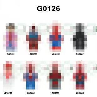 Foreign Trade Goods G0126 Super Movie Series Educational Assembled Building Block Minifigure Toys Opp Bag