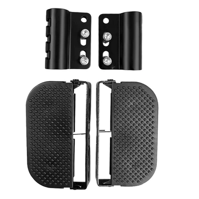 Widened Anti-Slip Motorcycle Modification Accessories Folding Foot Pedal for Electric Scooters, No Drilling Required (Electric vehicle pedal) - large-folding-pedals-bumper-pipe-clamp-22-25mm
