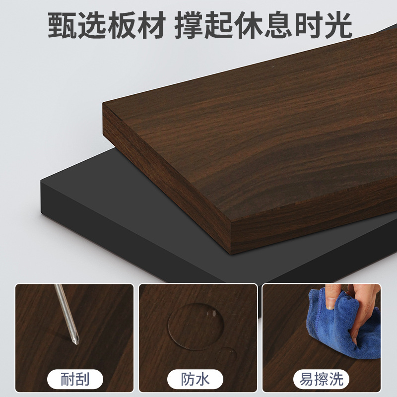 Tabernita de cabecera móvil con cerradura simple y moderno dormitorio doméstico al lado de la cama almacenar pequeño armario armario de almacenamiento armario simple