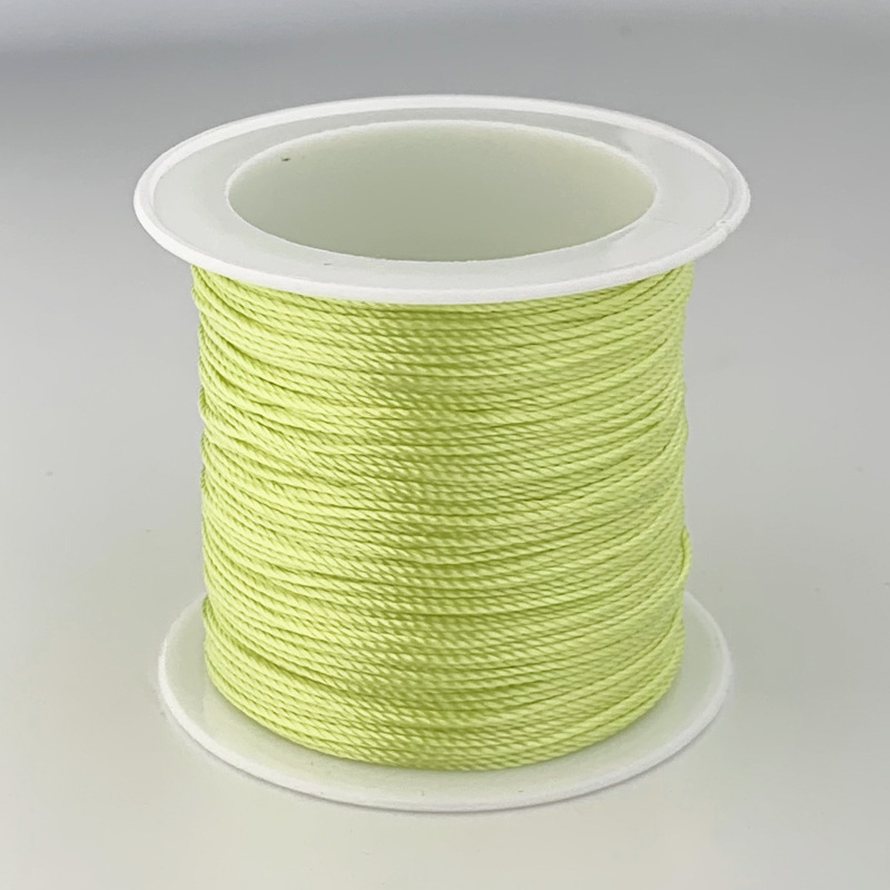 12 hilos de alambre trenzado hilo rojo hilo de color Morandi cuerda trenzada collar cuerda cuerda trenzada a mano material de bricolaje