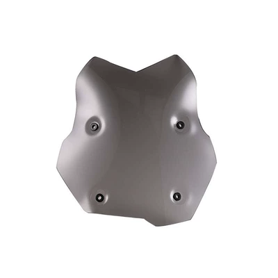 Windshield Height and Width, Motorcycle front windshield - transparent-gray-f800gswindshield-bracket-325mm-high