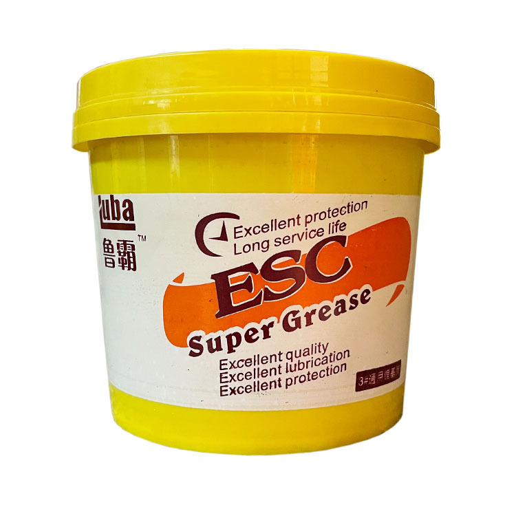 鲁霸ESC3#通用锂基脂工业机械黄油135℃高温抗磨轴承润滑油800g