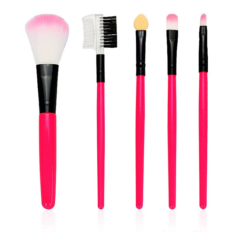 Brush, handheld soft set for contouring, 5 pieces