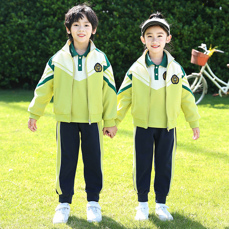 校服套裝春夏裝純棉英倫學院風七件套小學生班服幼兒園園服批發