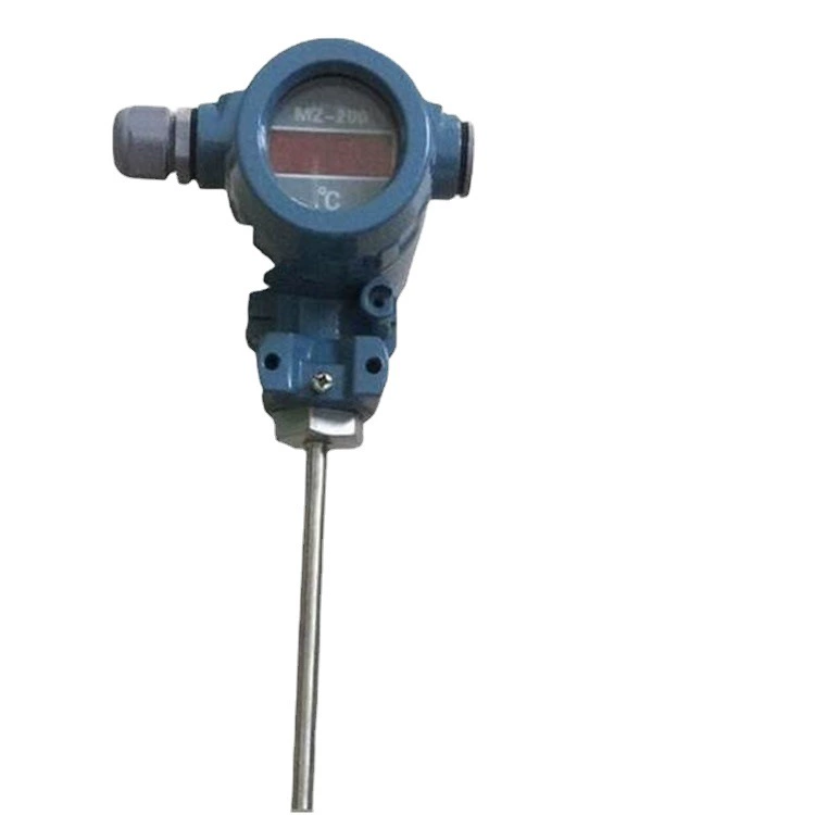 Встроенный датчик температуры с интеллектуальным дисплеем, взрывозащищенный термометр сопротивления, выход 4–20 мА
