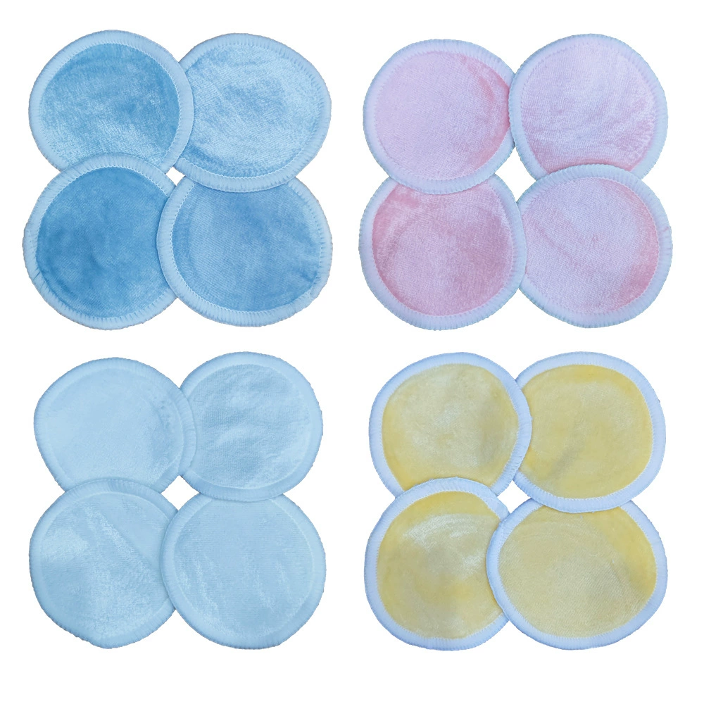 Makeup remover, white set, storage bag, 8cm, ten pieces