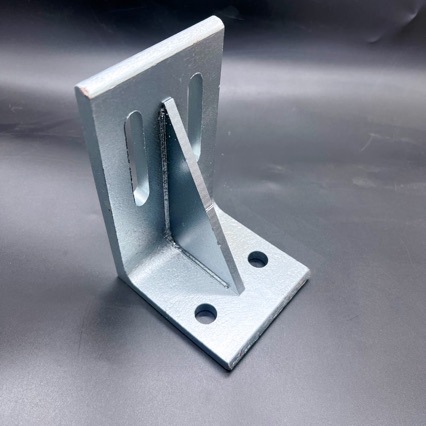 铝型材固定座地脚座四方固定座围栏支撑架连接件强力支撑角铁配件