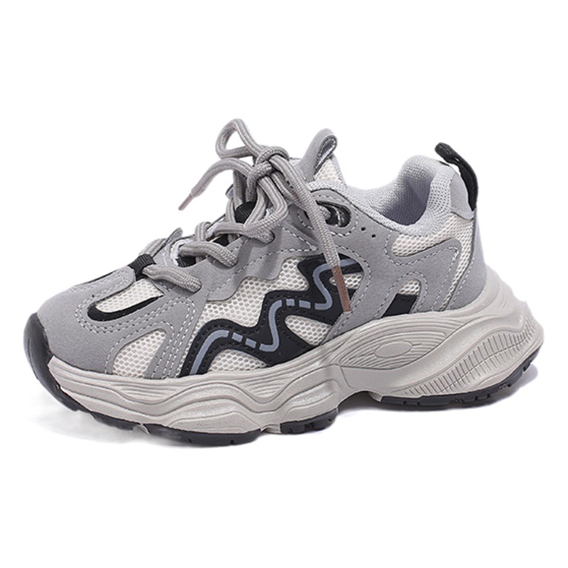Zapatos Deportivos para Niños Primavera 2025 Niños Malla Transpirable Casual Zapatos de Papá Niñas Estudiantes Zapatos para Correr Dropshipping