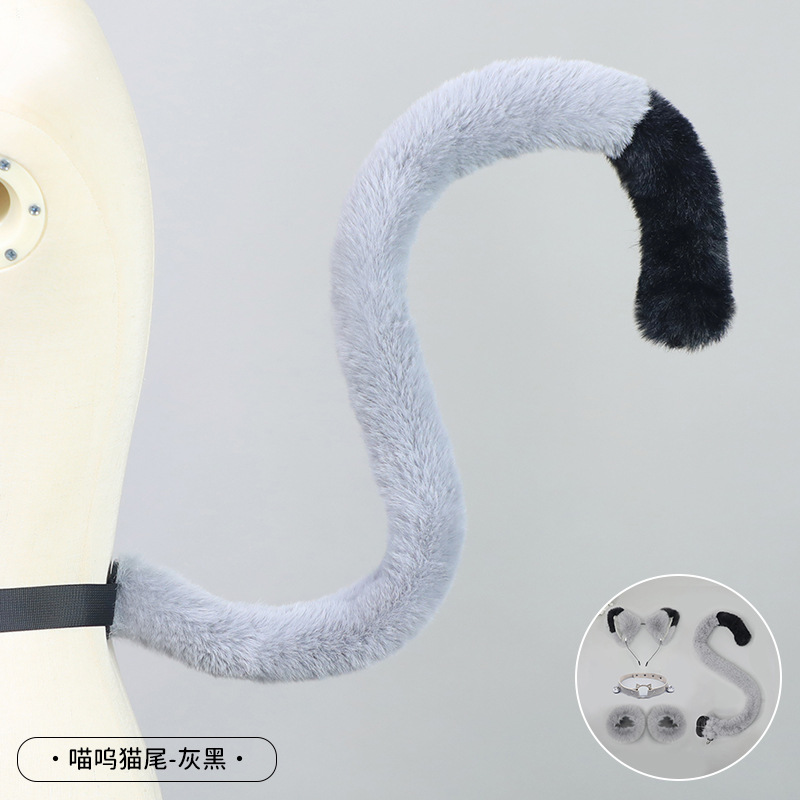 手作日系獣耳カチューシャかわいいぬいぐるみ猫耳Lolita頭飾りキツネ耳アクセサリー猫耳カチューシャ