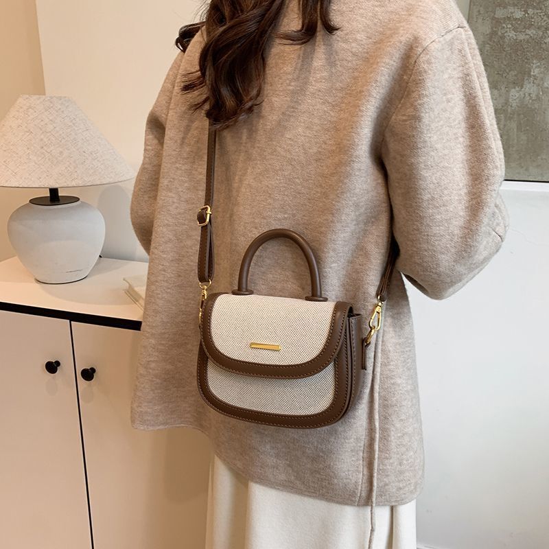 High-Appearance Value New Luxury Niche Handbag, Single-Shoulder Bucket Bag, High-Appearance Value Crossbody Bag, Vintage Style Bag