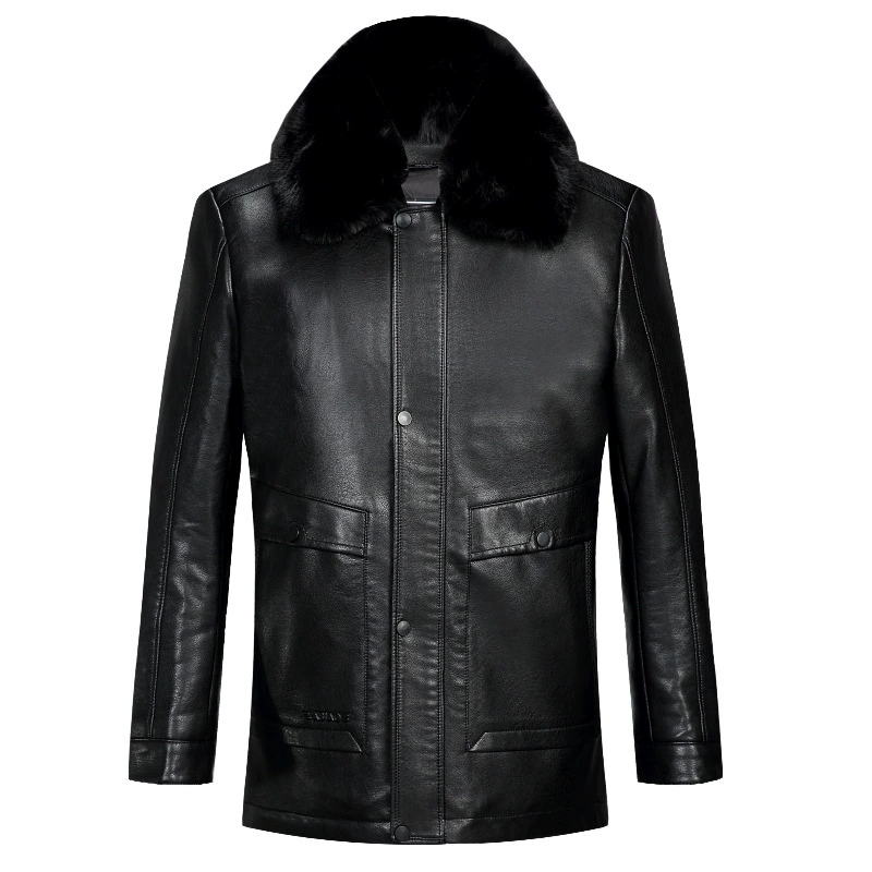 Demi-season warm jacket, for middle age, plus size