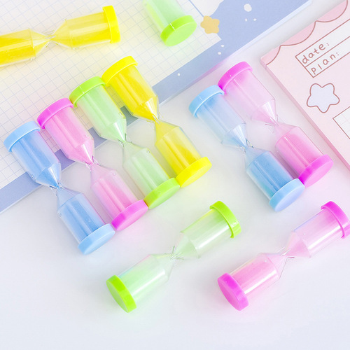 Children's mini hourglass nostalgic toy student timer desktop decoration small ornaments kindergarten gift wholesale