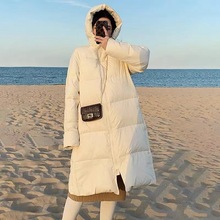 小個子羽絨服女2022冬季新款韓版小眾中長款面包服外套現貨批發潮