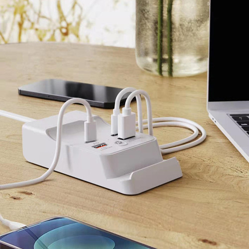 New 4-Port USB Splitter Dock - 1 to 4 Type-C Multi-port Computer Expansion Dock Converter Wholesale