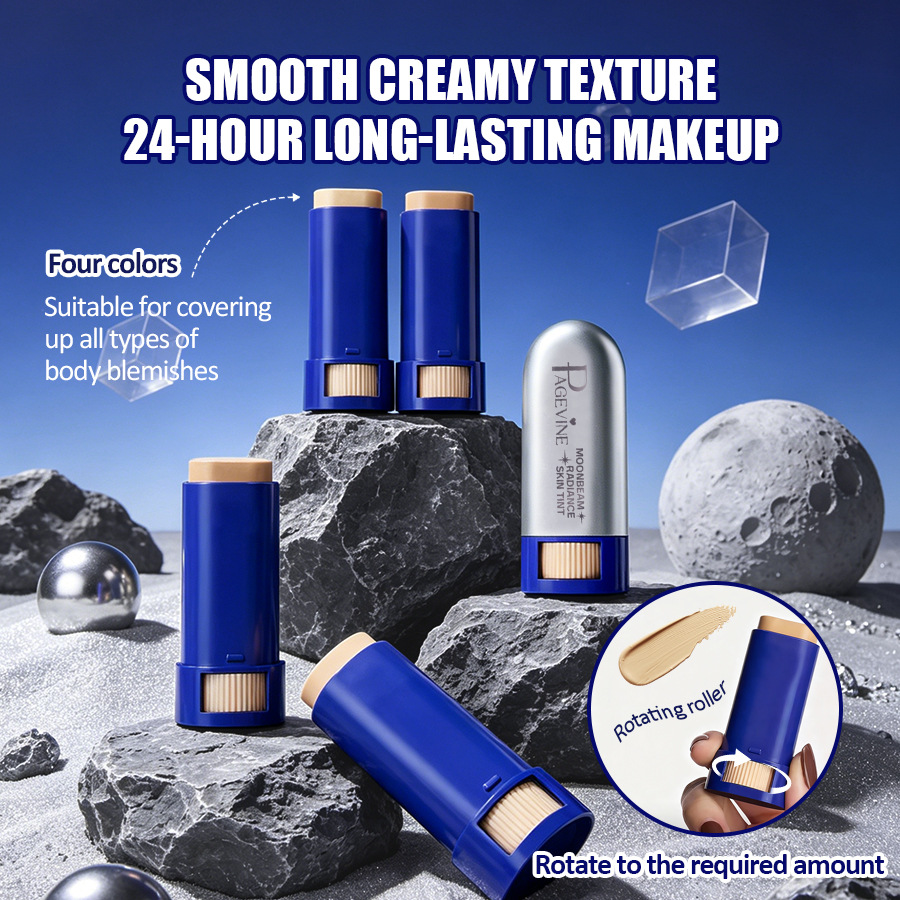 Cross-border PAGE VINE Foundation Paste concealer natural post portátil control de aceite impermeable Amazon éxito