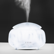 300ML超声波七彩香薰机空气加湿器精油香薰灯 大理石纹香薰加湿器