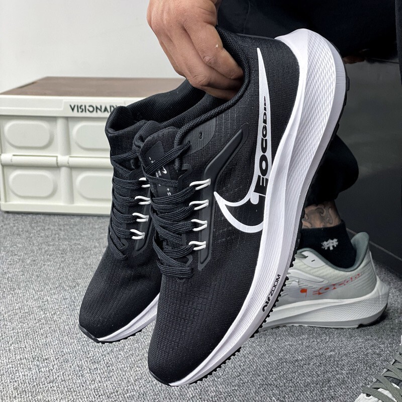 Pegasus 37Th Generation Moon Landing Running Shoes Men's 39 Broken Two Ultra-Light Zoom Carbon Plate 38 Running Shoes Air Cushion Sports Shoes