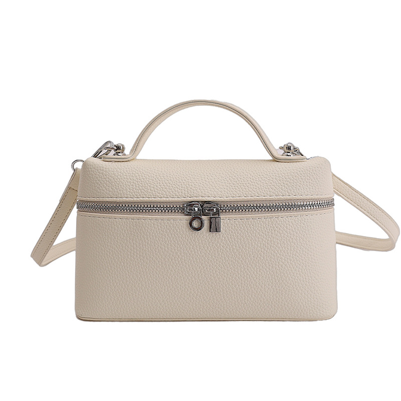 Bolso de mano de nicho retro para mujeres 2026 nuevo estilo extranjero bolso de caja simple bolso de hombro casual de alto nivel bolso de mujer image 7