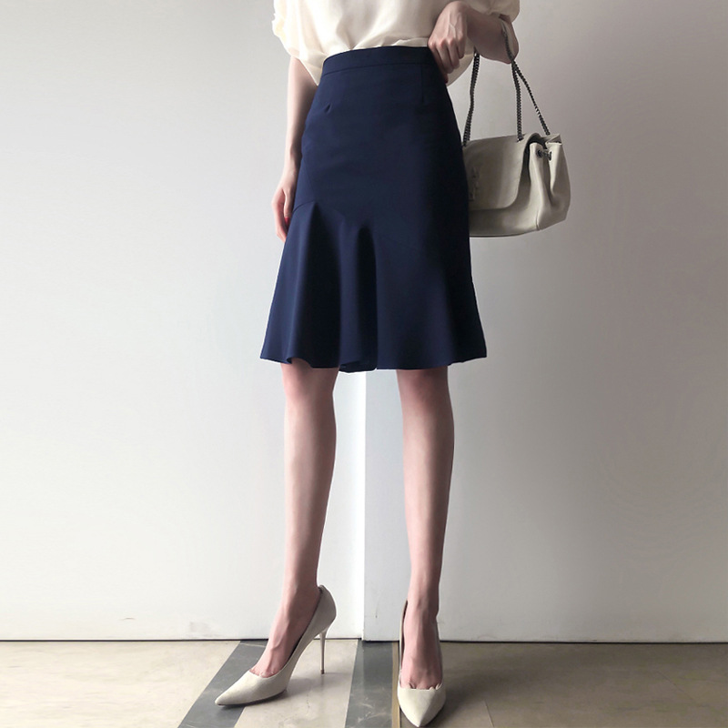 French-Style Elegant Commuter Skirt for Women, 2026 New Spring Court-Style Skirt with Ruffles and Slim Fit