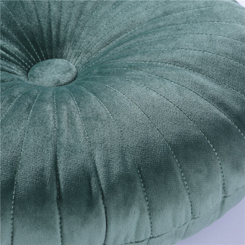 跨境北欧糖果色圆形绗缝南瓜枕腰枕地板坐垫沙发飘窗抱枕靠垫