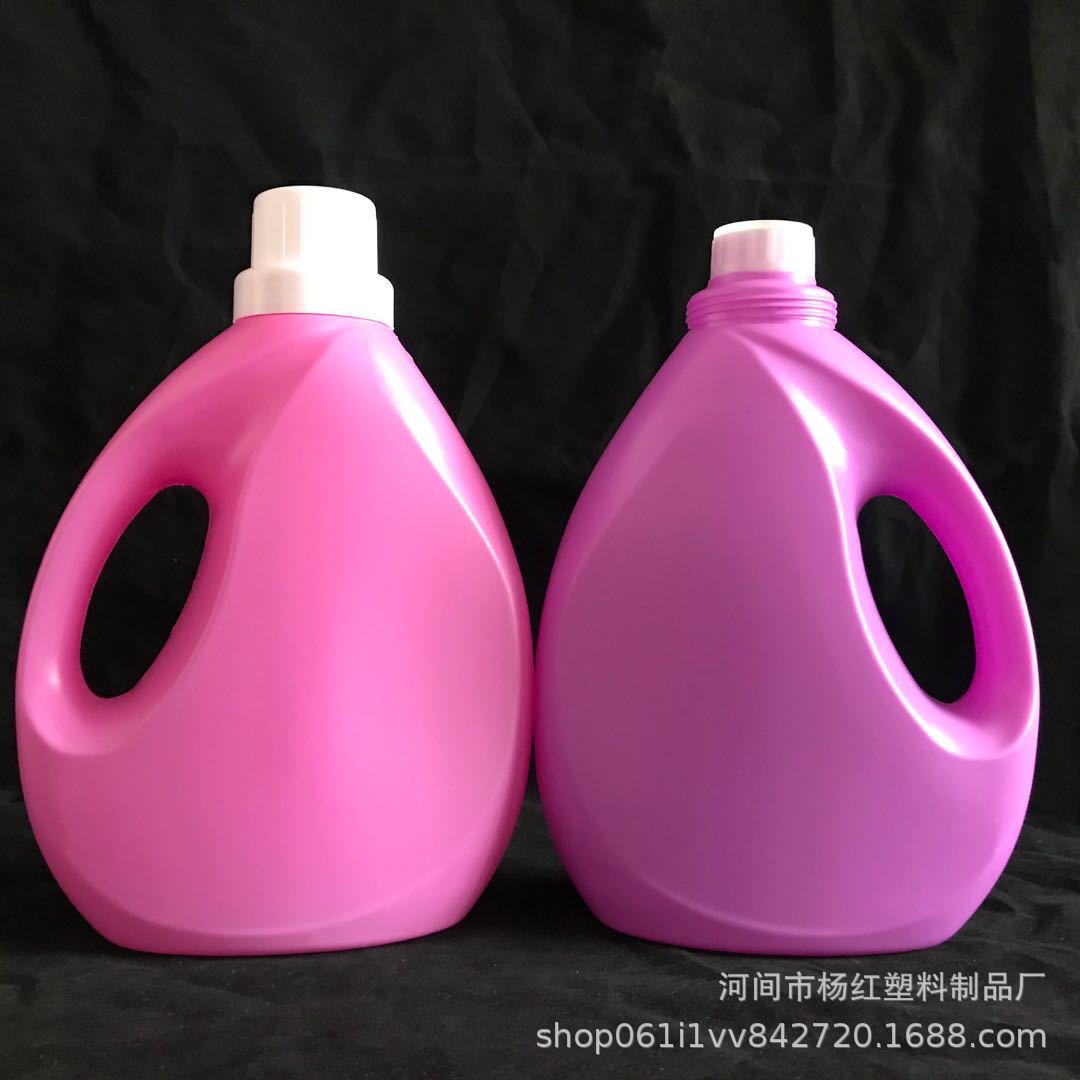 现货2升3升水滴形,洗衣液瓶,洗衣液包装桶,洗衣液塑料桶,洗涤剂瓶
