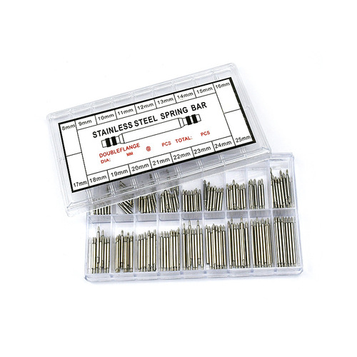 Boxed lugs watch accessories 360 pieces all stainless steel seamless boxed raw lugs 8-25mm