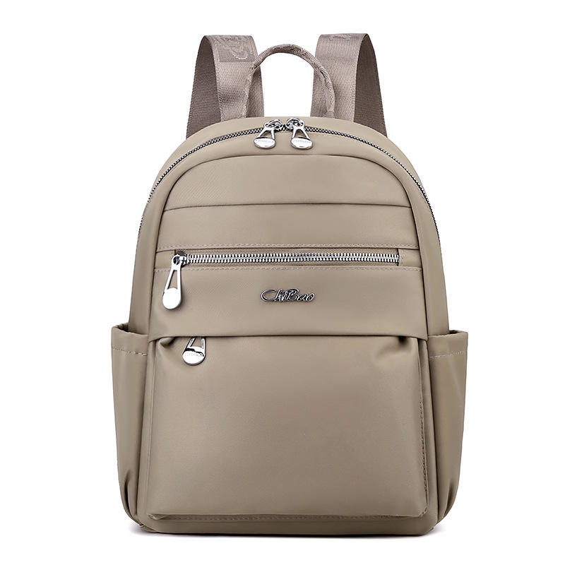 Mochila tendencia transfronteriza 2024 primavera nueva mochila para mujer bolsa de viaje informal mochila escolar para estudiantes bolsa de tela de nailon