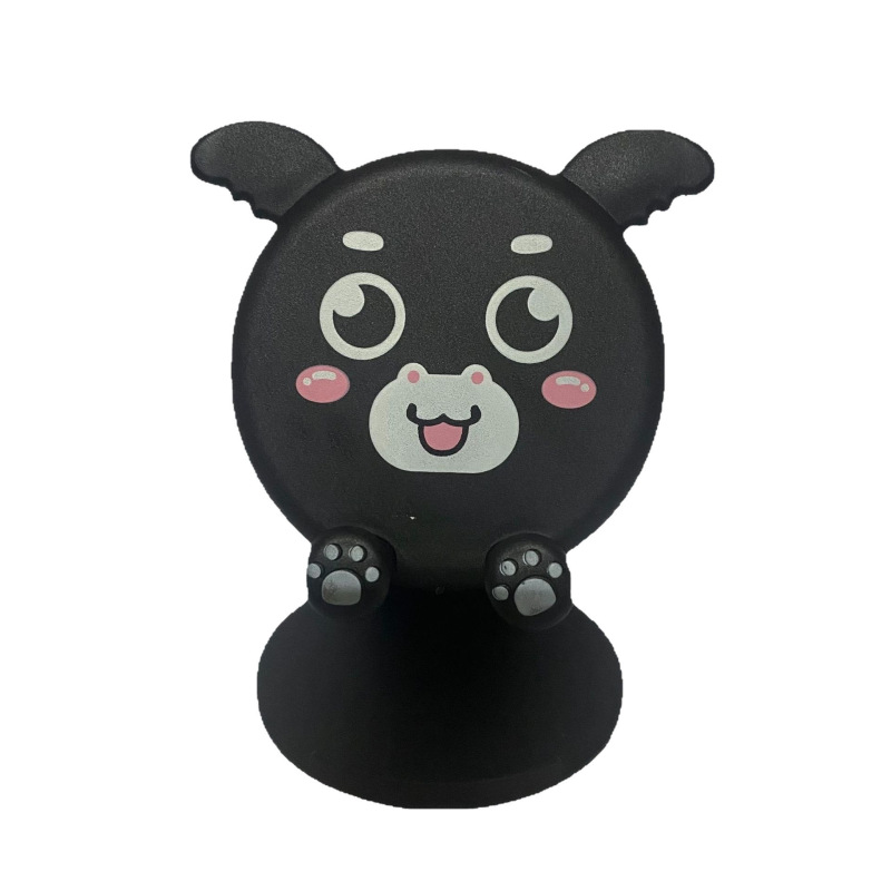かわいい漫画の携帯電話ホルダー回転ポータブルリフティングタブレットデスクトップ怠惰な折りたたみライブブロードキャストサポートスタンドテレビ視聴用|undefined