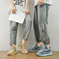 2023款椰子鞋暴Long獸系列巴斯夫真爆運動男跑步鞋情侶350V2女鞋