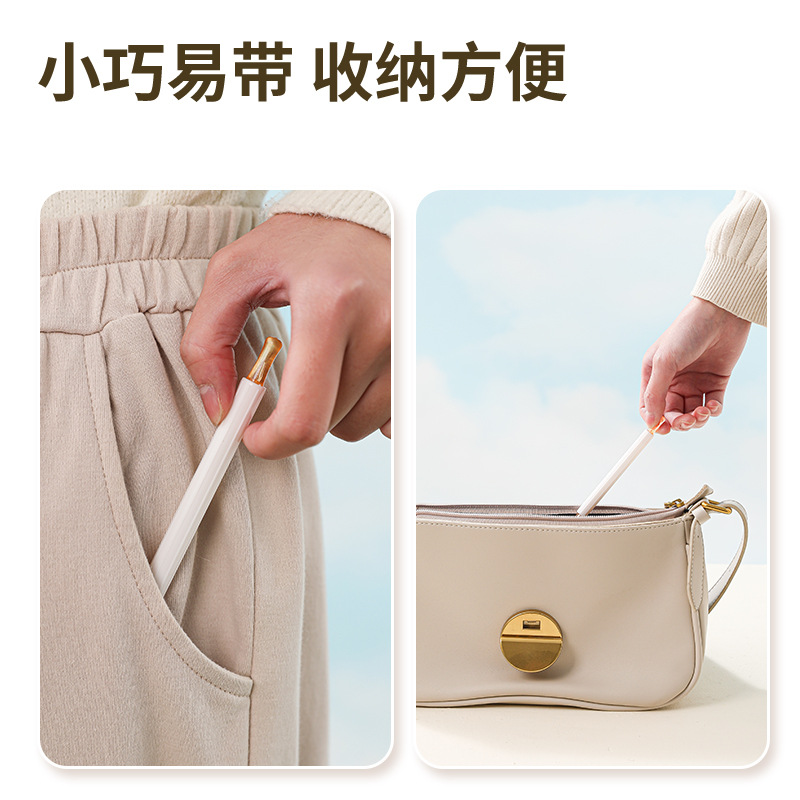 Tenedor de frutas de doble cabeza, horquilla de fruta portátil, horquilla de barbacoa reutilizable, horquilla de pastel de plástico de grado alimenticio, horquilla doméstica pequeña