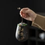 陶瓷防潮桌面密封茶罐