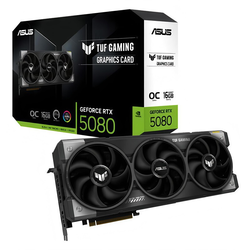 Tuf Geforce Rtx 5080 O16G Gaming Desktop Computer Game E-Sports Independent Graphics Card