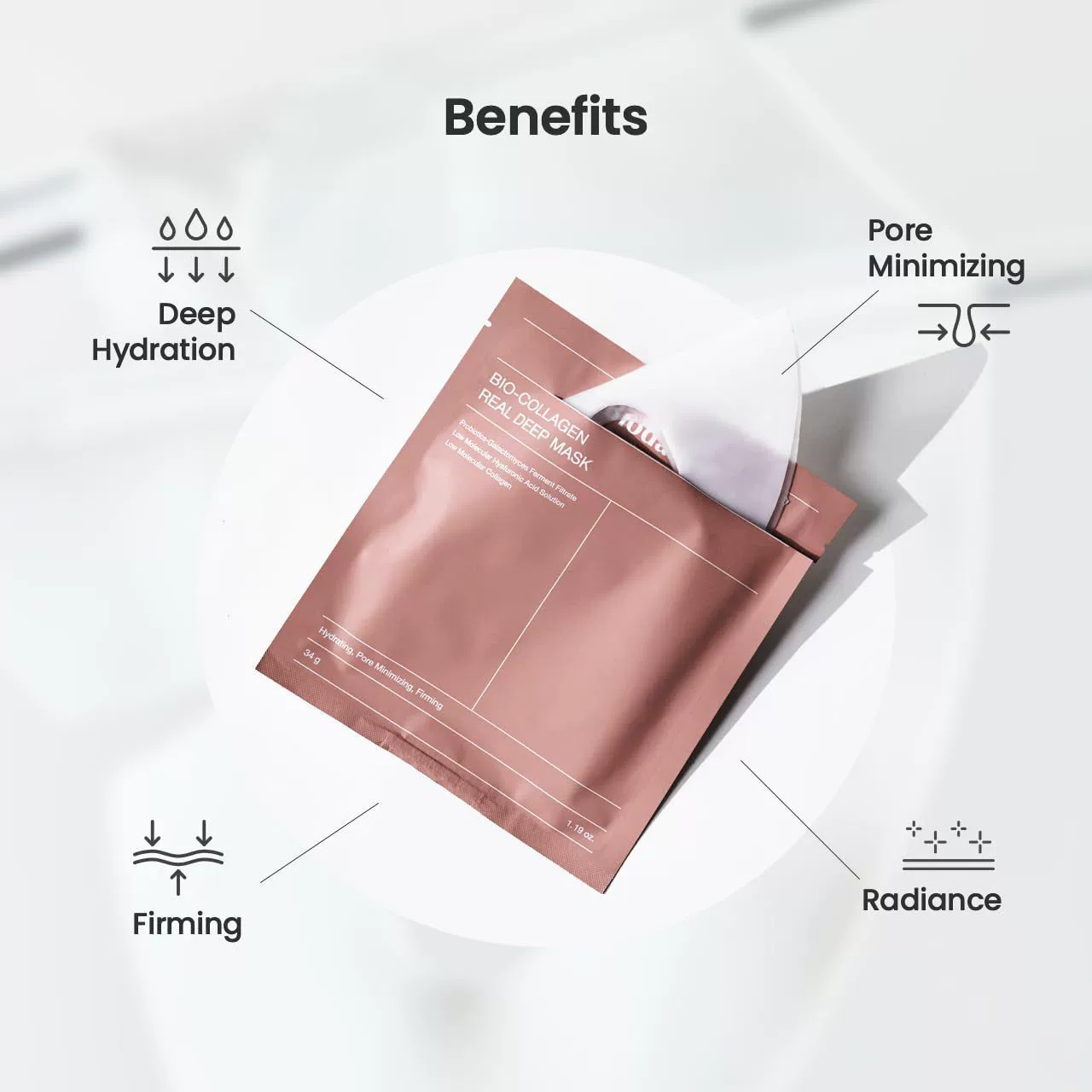 Biodance биологическая коллагеновая увлажняющая маска BIO-Collagenreal корейская маска