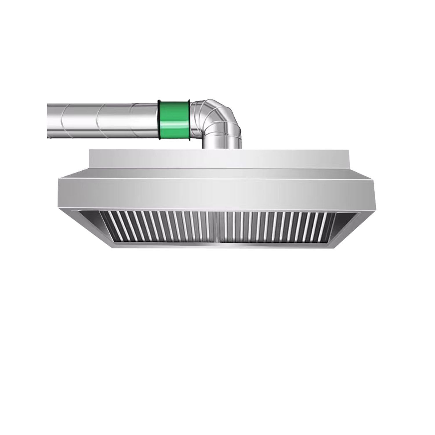 高质量商用酒店厨房不锈钢烟罩油烟净化器油烟一体机