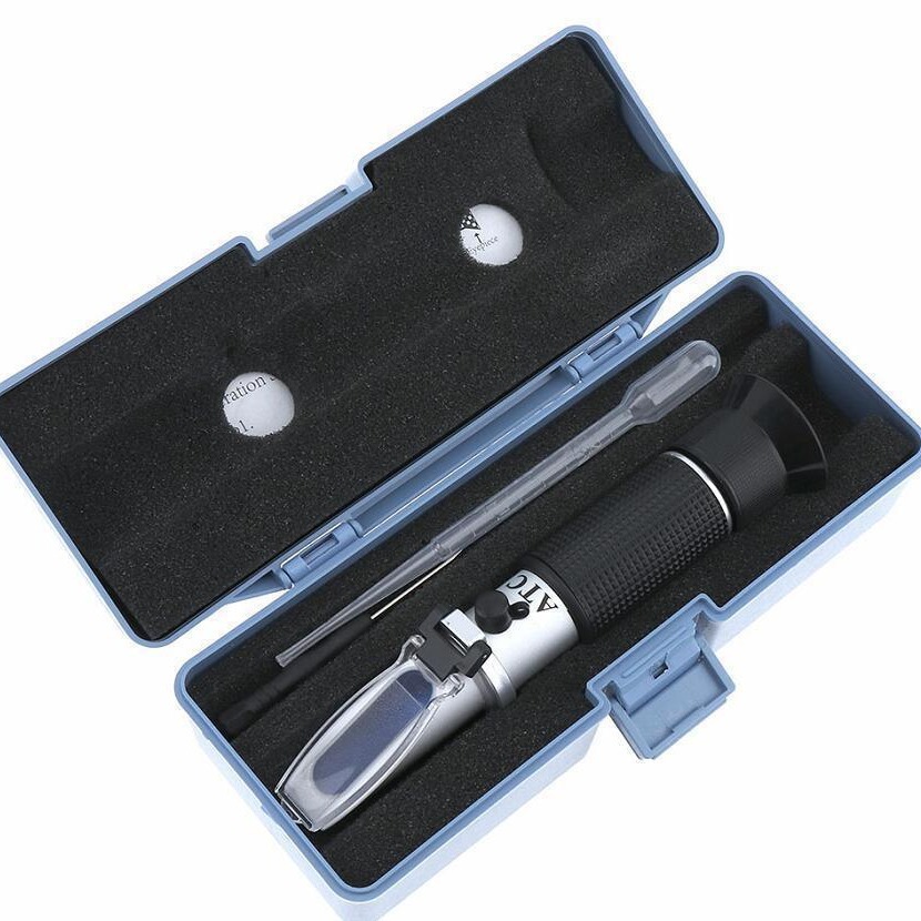 手持式水果测糖仪高精度数显盐糖度糖分计折光测试测量检 测甜度