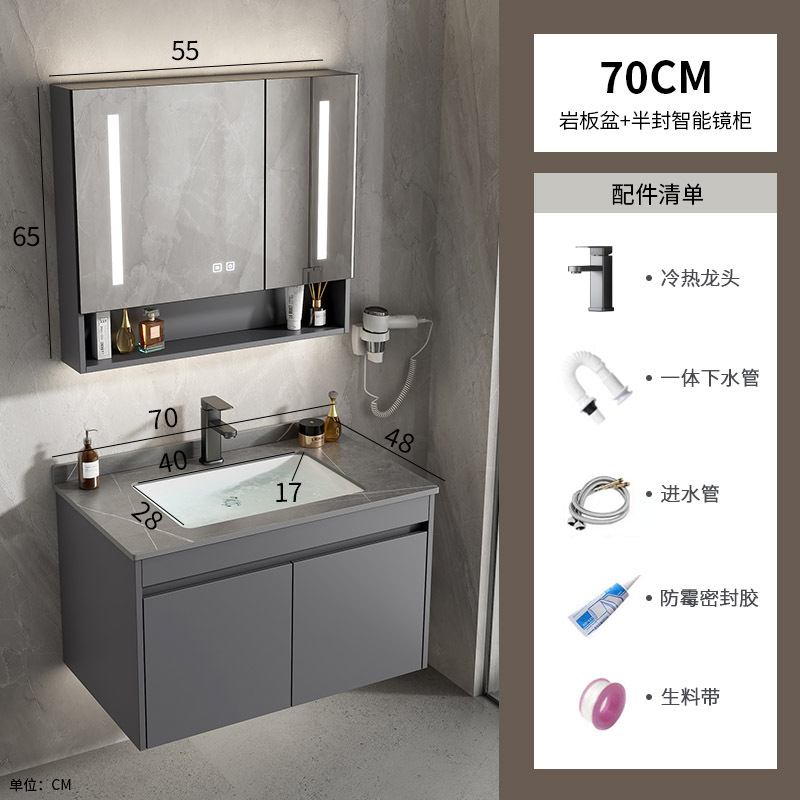 Mayorista espacio de aluminio tipo pared lavabo gabinete combinado cerámica baños de casa pequeña piscina lavabo hotel