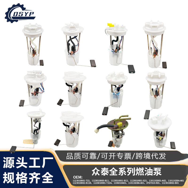 大顺优品燃油泵适用众泰2008 Z300 Z500 Z700 T600 SR9汽油泵总成