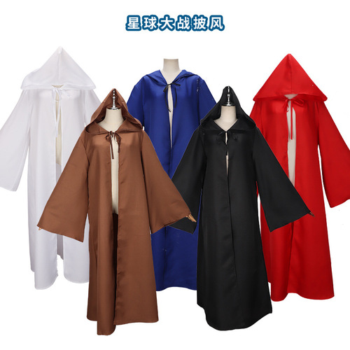 Second Hand Star Wars Robe Costume Jedi Knight Cape Cosplay Costume