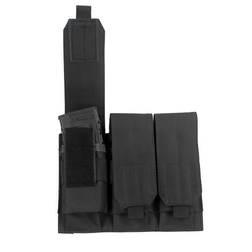 Outdoor tactical Molle triple magazine bag storage bag accessory bag vest backpack M4 AK magazine bag