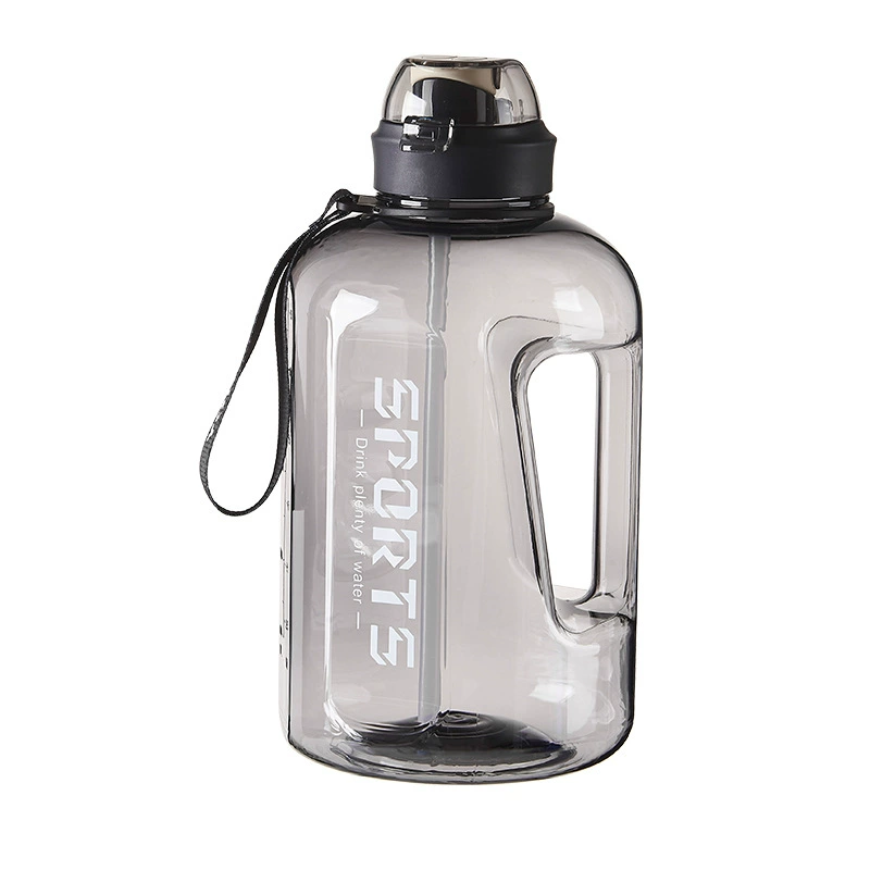 Capacious sports bottle for gym, 2600 ml